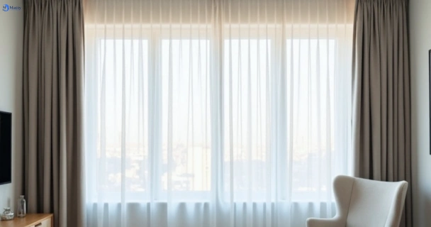 Restored vibrant drapes in batman-vic QLD after Matty Curtain Cleaning